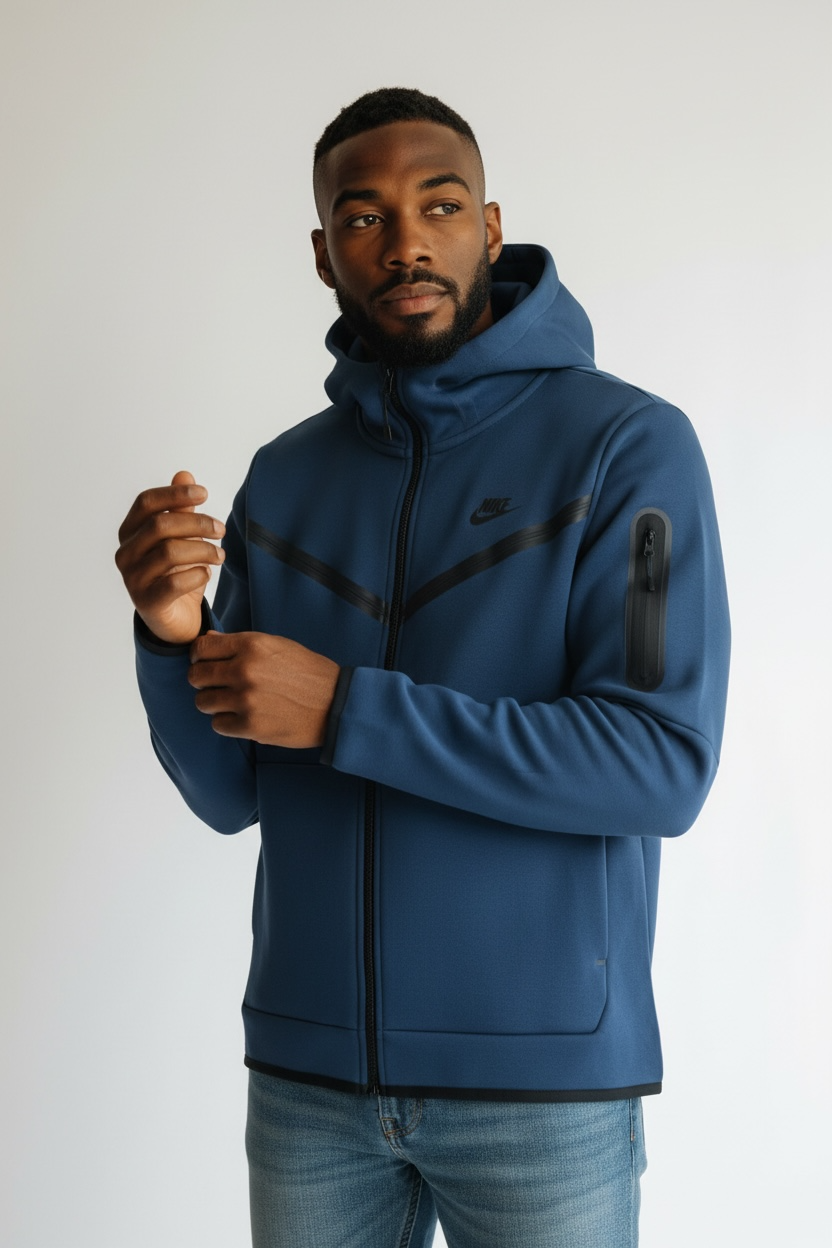 Nike Kapuzenjacke Herren – Tech Fleece mit Reißverschluss